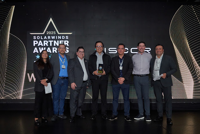 Top Partners in LATAM at the SolarWinds World Tour Bogota 2025 Partner Awards!